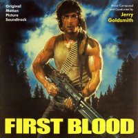 Обложка саундтрека к фильму "Рэмбо: Первая кровь" / Rambo: First Blood (1982)