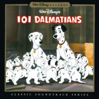 Обложка саундтрека к мультфильму "101 далматинец" / One Hundred and One Dalmatians (1961)