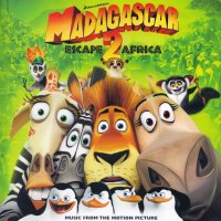 Обложка саундтрека к мультфильму "Мадагаскар 2" / Madagascar: Escape 2 Africa (2008)